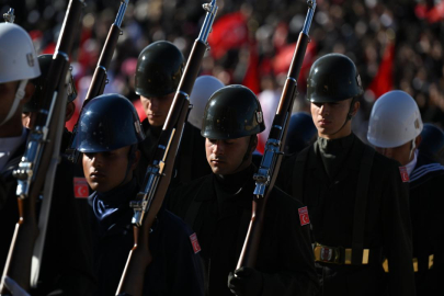 29 Ekim Cumhuriyet Bayramı Anıtkabir'de coşkuyla kutlandı