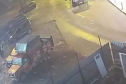 Gebze'deki binanın çökme anı kameraya saniye saniye yansıdı!