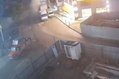 Gebze'deki binanın çökme anı kameraya saniye saniye yansıdı!