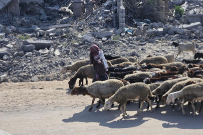 Gazze'nin Han Yunus kentinde günlük yaşam