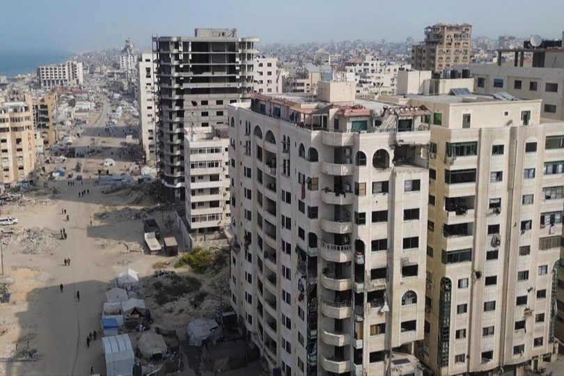 Gazze Limanı günümüzde evleri yıkılan Filistinlilerin barınma alanı oldu