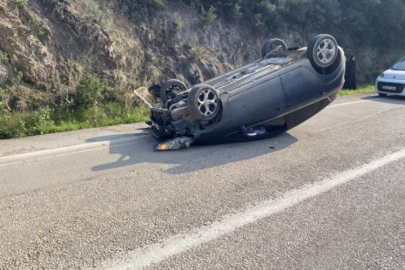 Bursa'da korkutan kaza!