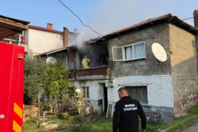 Bursa'da sabah saatlerinde yangın paniği!