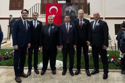 Başkan Aydın Selanik’te Atatürk’ü andı