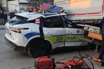 Feci kaza: 1 polis şehit oldu!