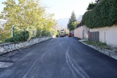 Osmangazi Belediyesi çalışıyor yollar güzelleşiyor