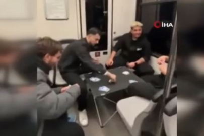 Bursa'da metroda şaşırtan görüntü!