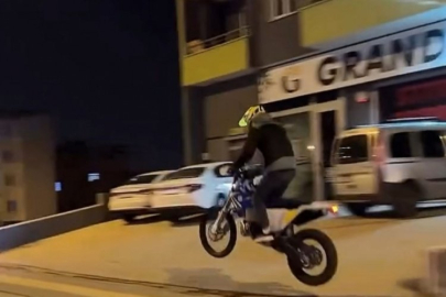 Bursa'da bir kural tanımaz motosikletçi daha...
