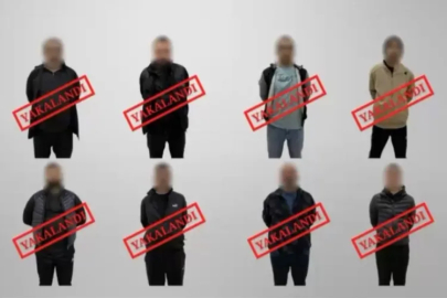Kırmızı bültenle aranan 8 şüpheli Türkiye'ye getirildi