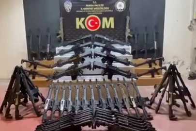 Bursa’da silah kaçakçılığına darbe!