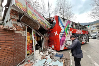 Bursa'da faciadan kıl payı dönüldü!