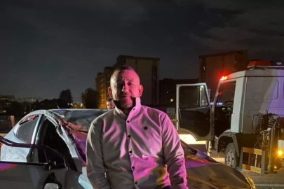 Bursa'da kazadan yürüyerek çıktı!