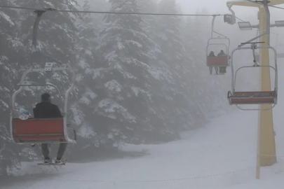 Uludağ’da görüş mesafesi 5 metreye düştü!