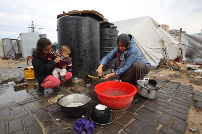 Gazze'de 10 Aralık Dünya İnsan Hakları Günü
