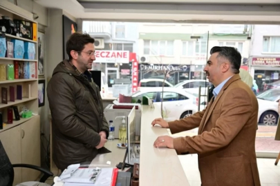 Başkan Yılmaz'dan komşu ziyareti