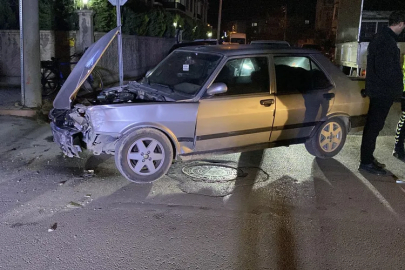 Bursa’da trafik kazası: 1 yaralı