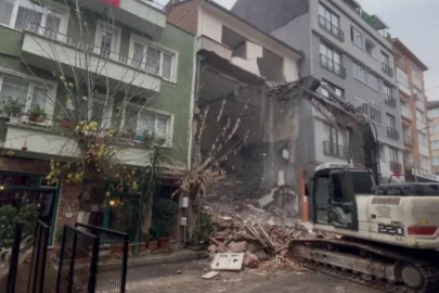 Bursa'da alışılmadık yıkım!