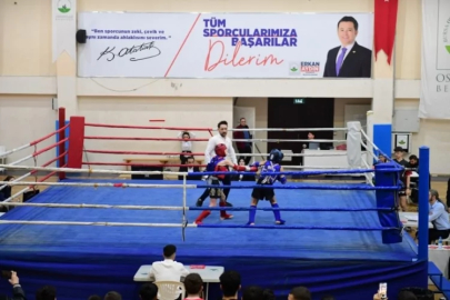 Genç sporcular Osmangazi'de ringe çıktı