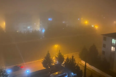 Bursa'da sis etkisi! Görüş mesafesi 1 metreye kadar düştü...