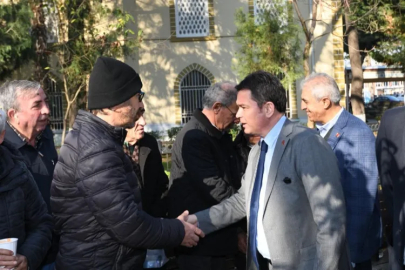 Başkan Erkan Aydın Hürriyet Mahallesi’nde: “Her fikre değer veriyoruz”