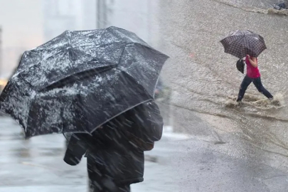 Meteoroloji il il açıkladı: 36 kente sağanak ve kar yağışı geliyor!
