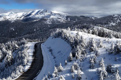 Tersun Dağı'nda kartpostallık görüntüler