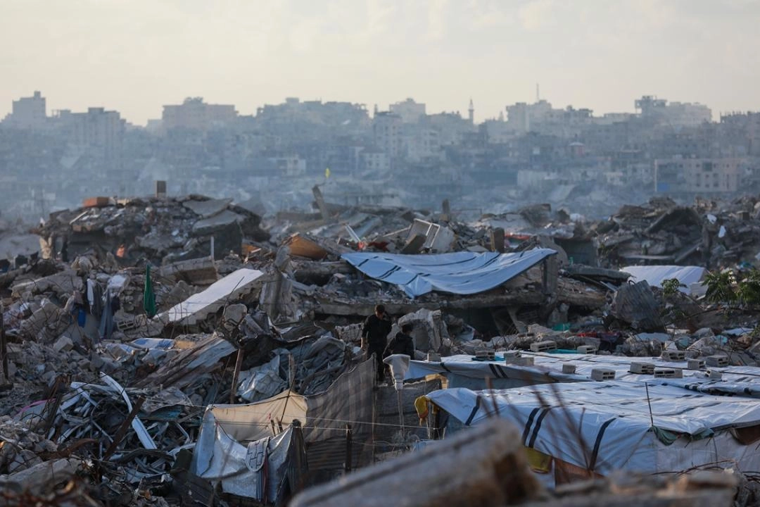 Soykırımcı İsrail’in harabeye çevirdiği Cibaliye'de günlük yaşam