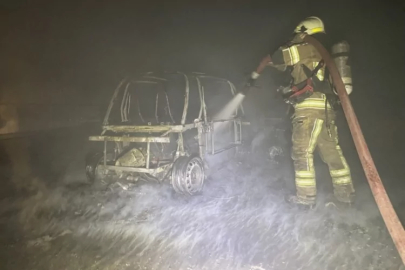 Bursa'da alev alev gece: Atölyede patlama!
