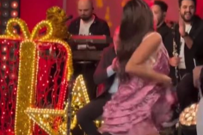 Yıldız Tilbe'nin programa damga vuran dansı!