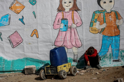 İsrail’in harabeye çevirdiği Cibaliye'de günlük yaşam