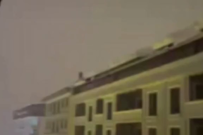 Kar kütlesi enerji hattını yerle bir etti!