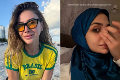 Bahar Şahin başını örtüp Şeyma Subaşı'nı tiye aldı