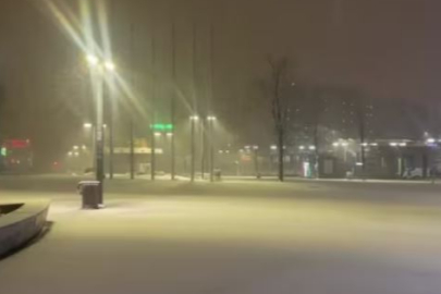 Bursa'ya kış geri döndü! Termometreler eksilerde...