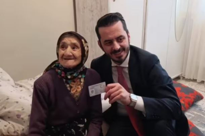 Bursa'da 121 yaşındaki Saadet teyzenin Cumhurbaşkanı'ndan isteği gerçek oldu
