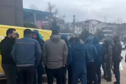Bursa'da binlerce kargonun dağıtımı durdu!