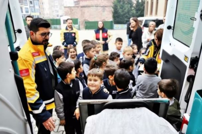 Bursa'da 1. sınıf öğrencisinin hayali okul bahçesinde gerçeğe dönüştü