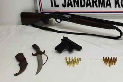 Bursa'da silah operasyonu: 2 gözaltı