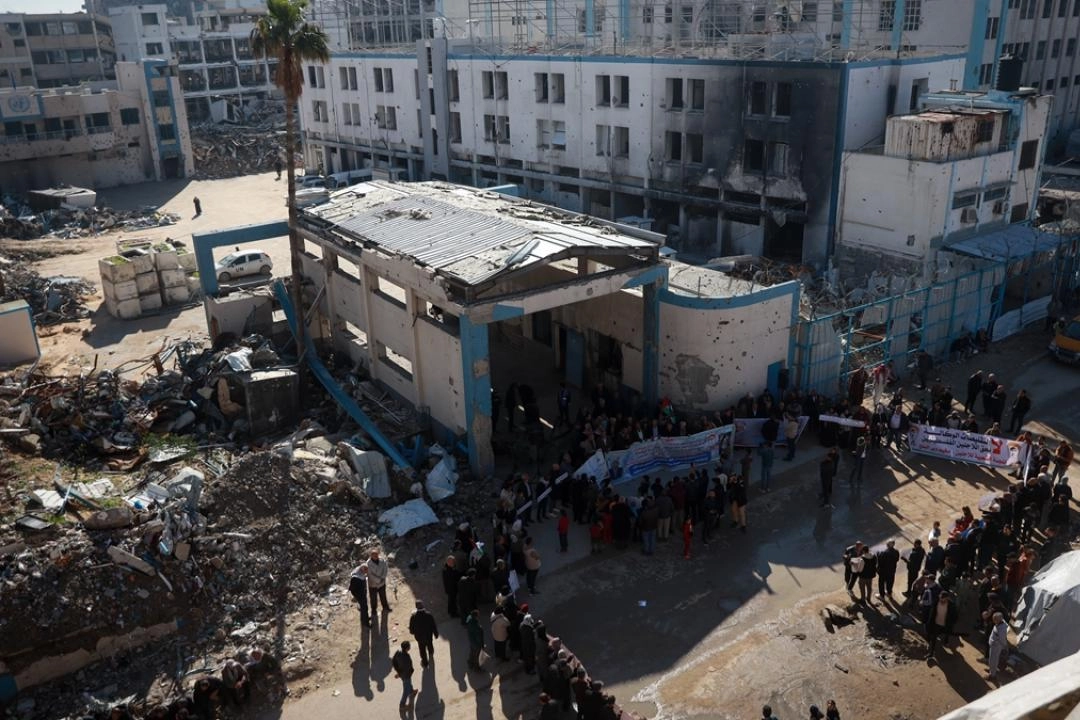 İslam Üniversitesi, yerinden edilen Filistinlilerin barınma merkezi haline geldi