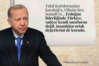Bakan Tunç: "Cumhurbaşkanımız Recep Tayyip Erdoğan, krizlerin ortasında dengeyi, kaosun içinde adaleti temsil etmektedir"