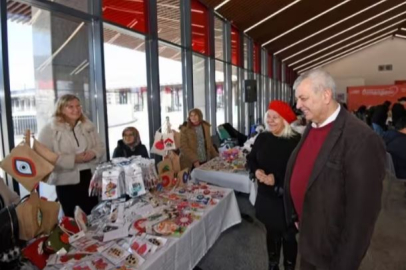 Girişimci kadınların el emeği Osmangazi Meydanı'nda buluştu