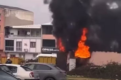 Bursa'da trafo patladı!