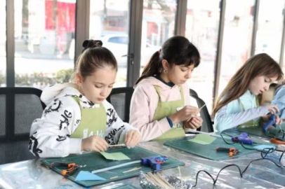 Nilüferli çocukların tatili dolu dolu geçiyor