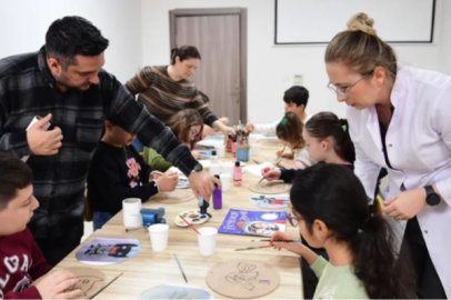 Bursa Osmangazi’de çocuklar kitaplardan ilham alarak üretiyor