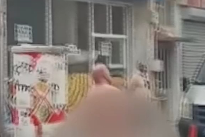 #Samsun'da çıplak halde caddede dolaşan şahıs gözaltına alındı