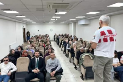 Nilüfer Belediyesi personeline "Temel Afet Bilinci" eğitimi