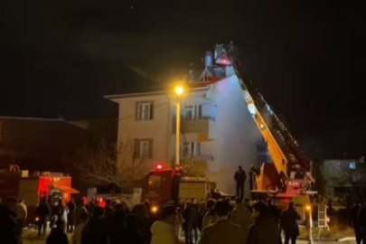 Bursa'da gece saatlerinde yangın paniği!