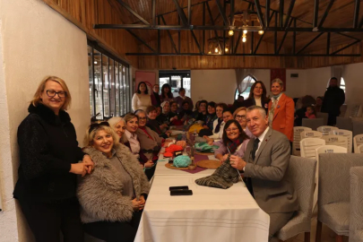 Nilüferli kadınların hediyeleri Harmancık’a ulaştı