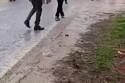 Kazmalı kürekli arazi kavgası!