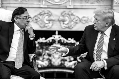 ABD Başkanı Trump, Kolombiya Devlet Başkanı Petro ile bir araya geldi