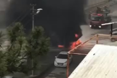 Bursa'da korku dolu anlar: Art arda patladı!